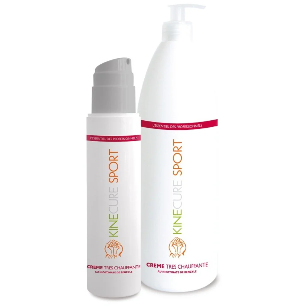 Crème de massage chauffante avant sport-Kinecure Crème très chauffante