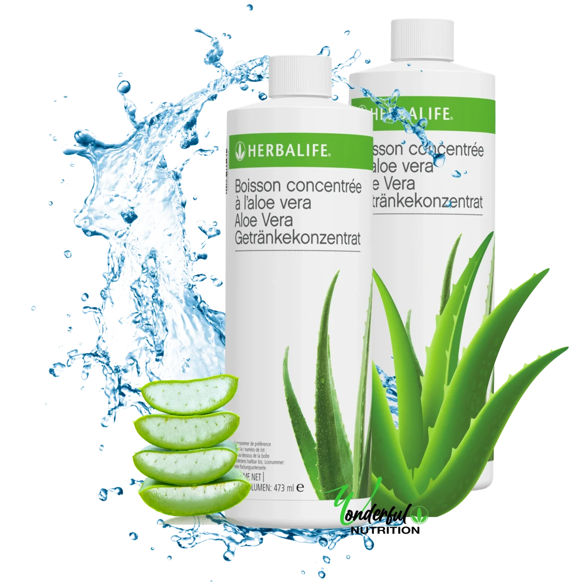 Boisson concentrée à l'aloe vera Classique – Image 2