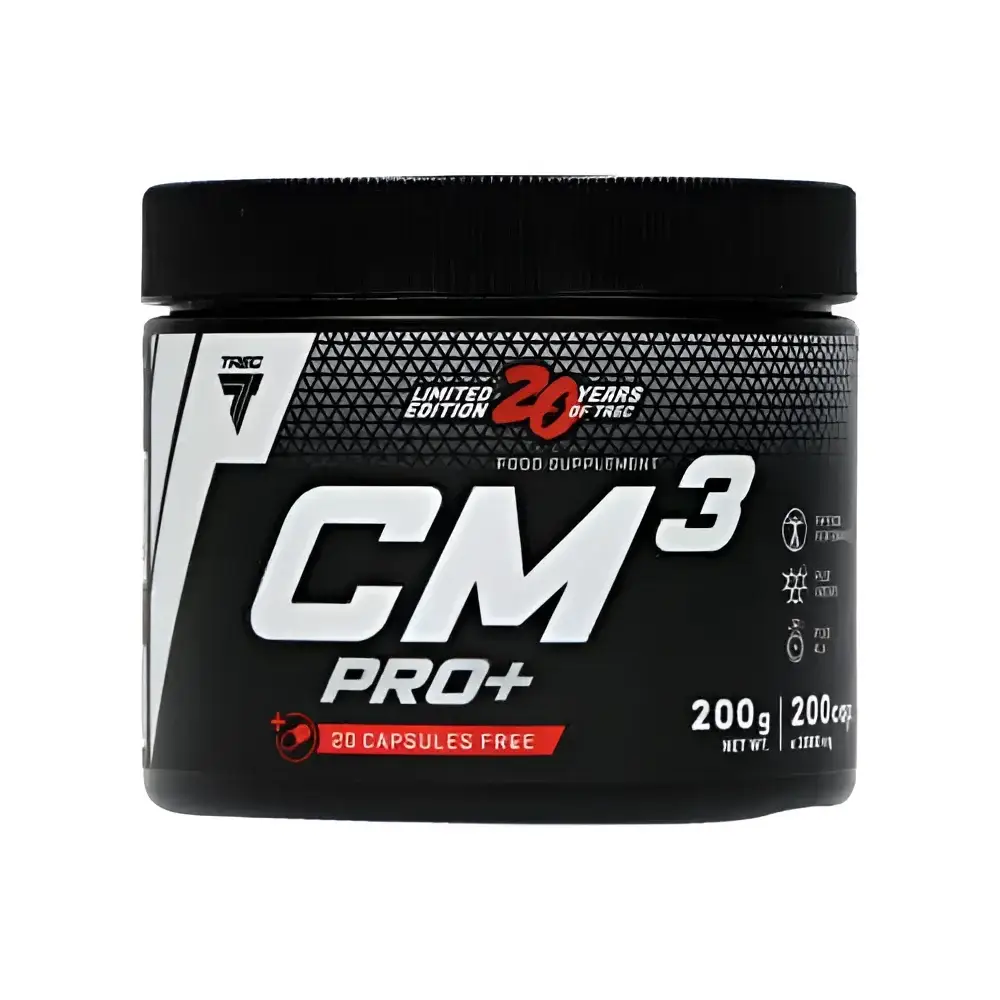 Créatine TREC CM3 PRO+ - 200caps
