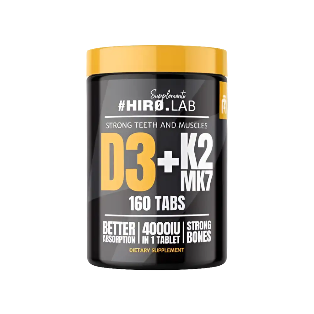 D3 4000 UI + K2 MK7 160 comprimés