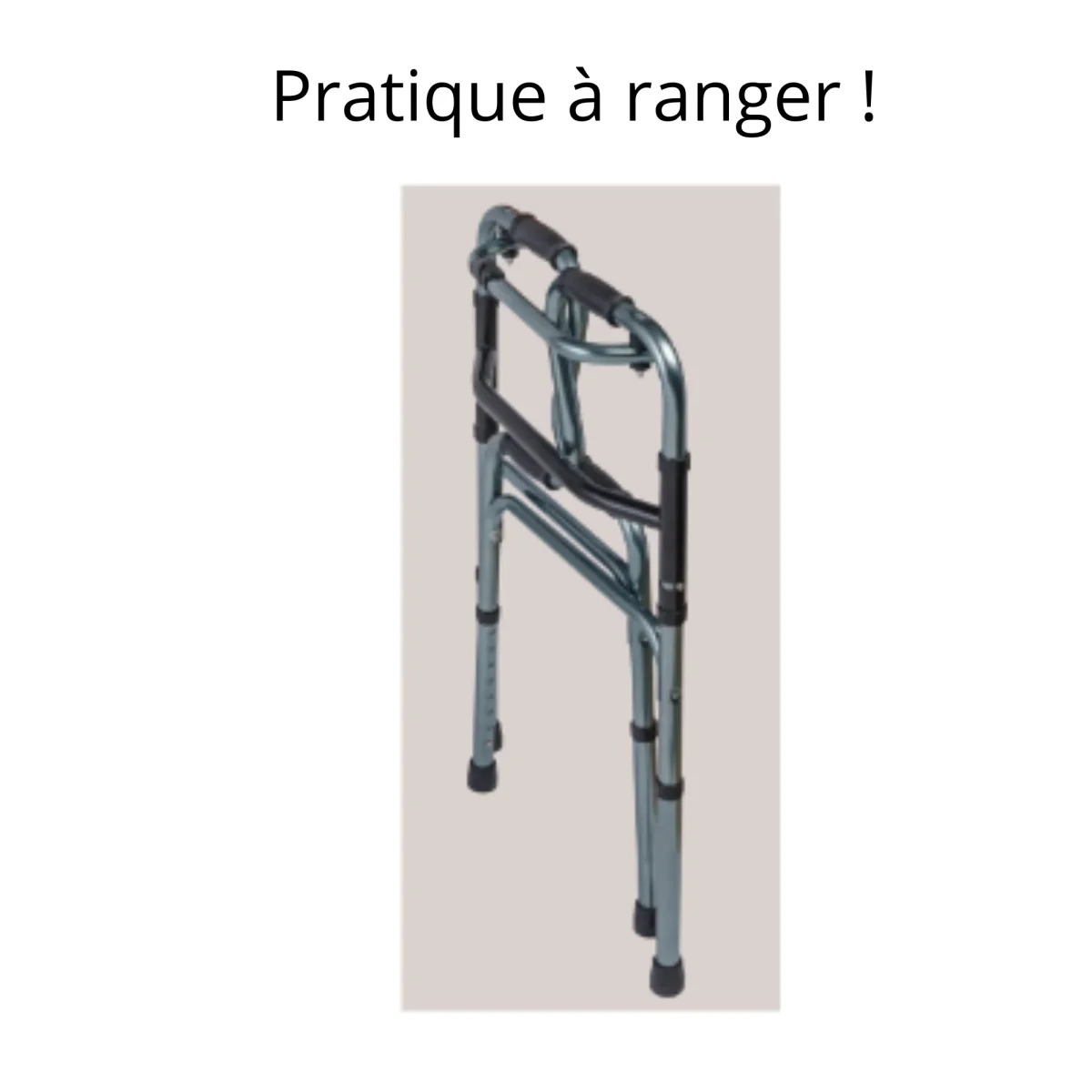 Déambulateur fixe 4 poignées – Image 2