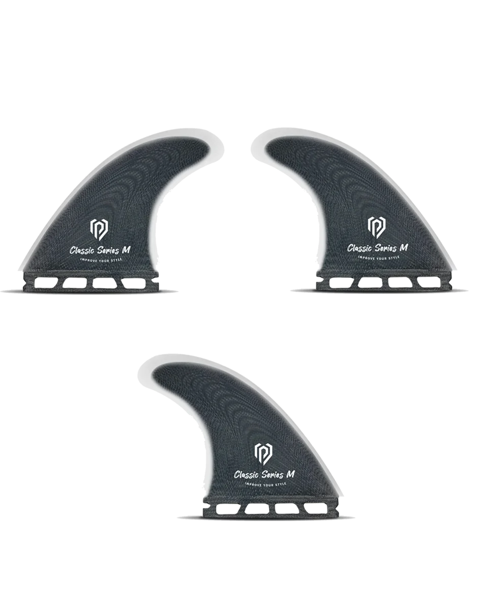 Aileron Surf - Thruster Set Black Pepper M 4.72''