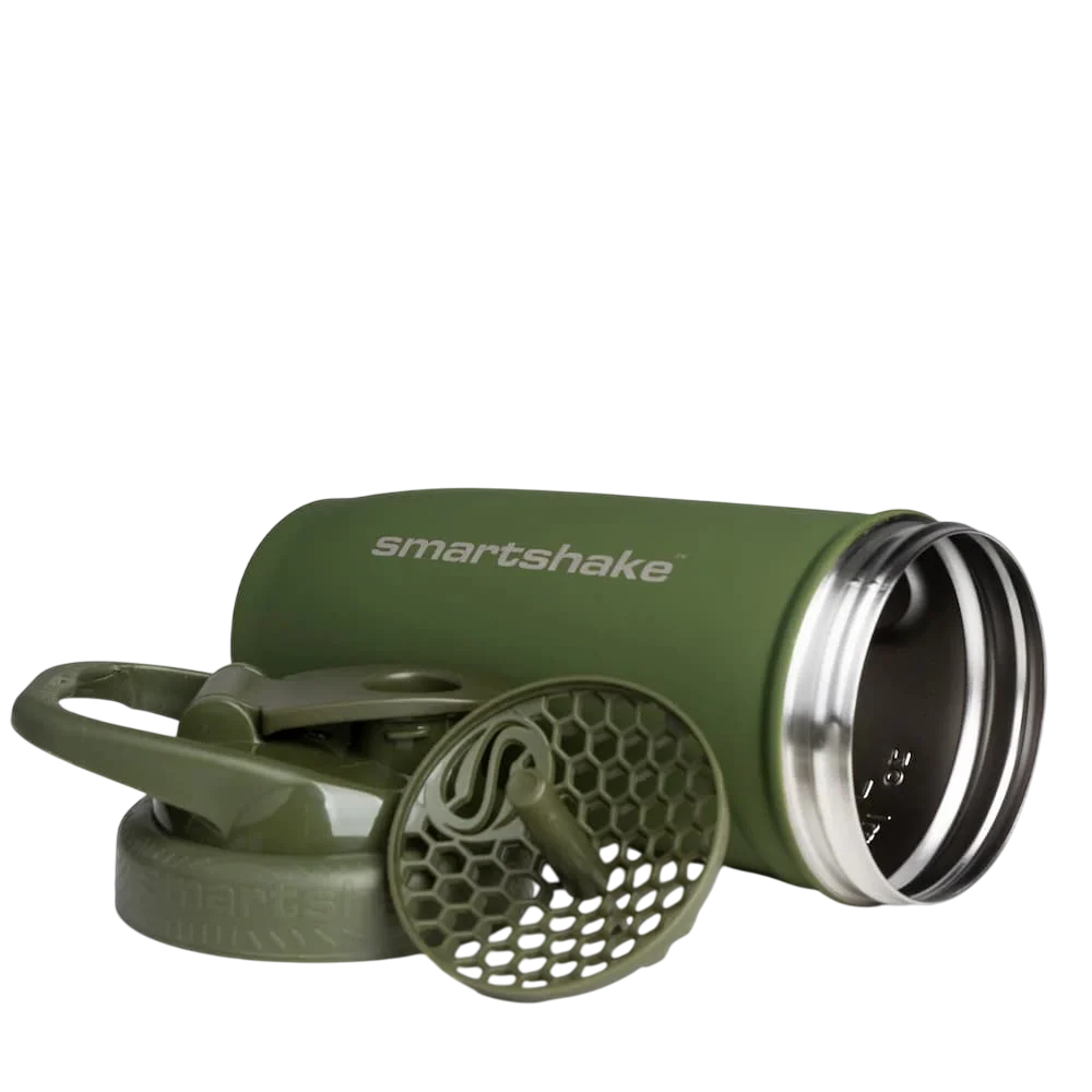 Shaker Reforce Stainless Steel - Vert Militaire 900 ml – Image 2